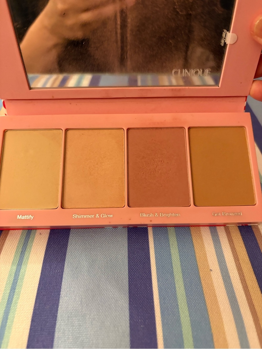 Lot of 4 Clinique Face and Eyeshadow Palettes and Primer - Picture 4 of 14